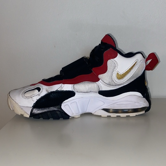 Men’s Size 9 - Nike Air Max Speed Turf 49ers 2017, Red Gold White and Black - Picture 5 of 12